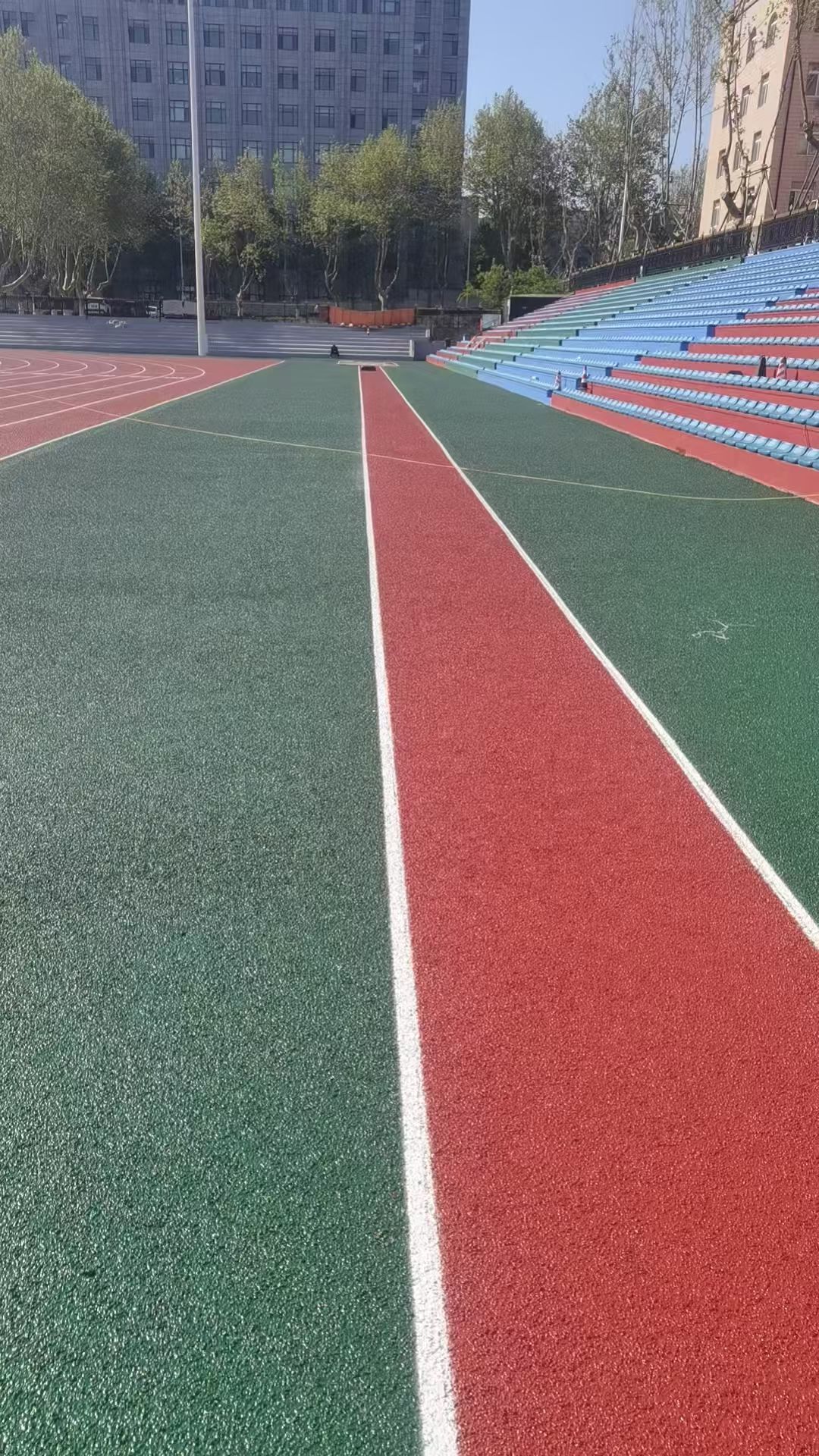 莆田市硅pu球场材料透水跑道 - 方案